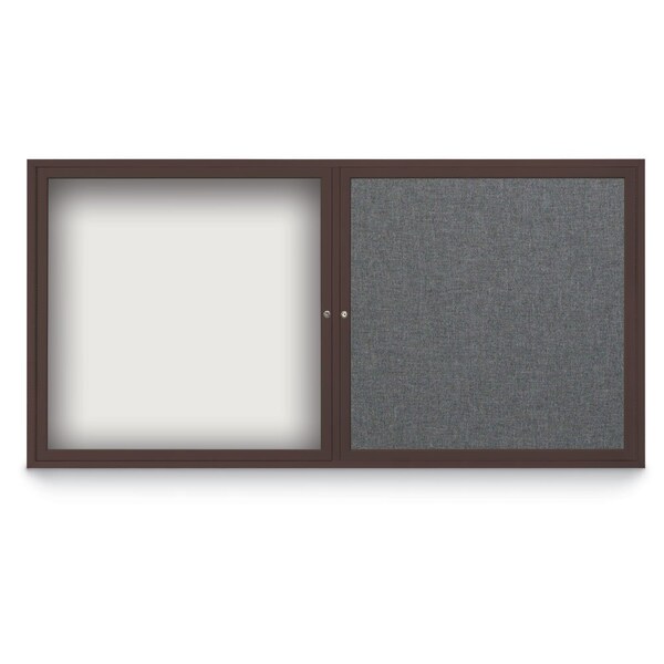 Corkboard, Cork/Bronze, 72"x48"